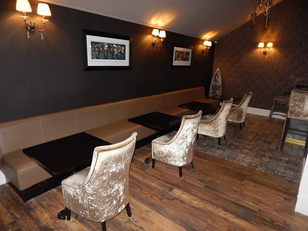 An image labelled Lounge or bar